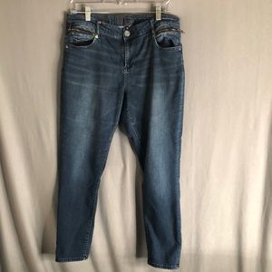 KUT From the Kloth Emma Ankle Jean Jean with Zipper Pocket